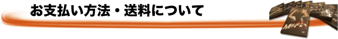 お支払い方法・送料について